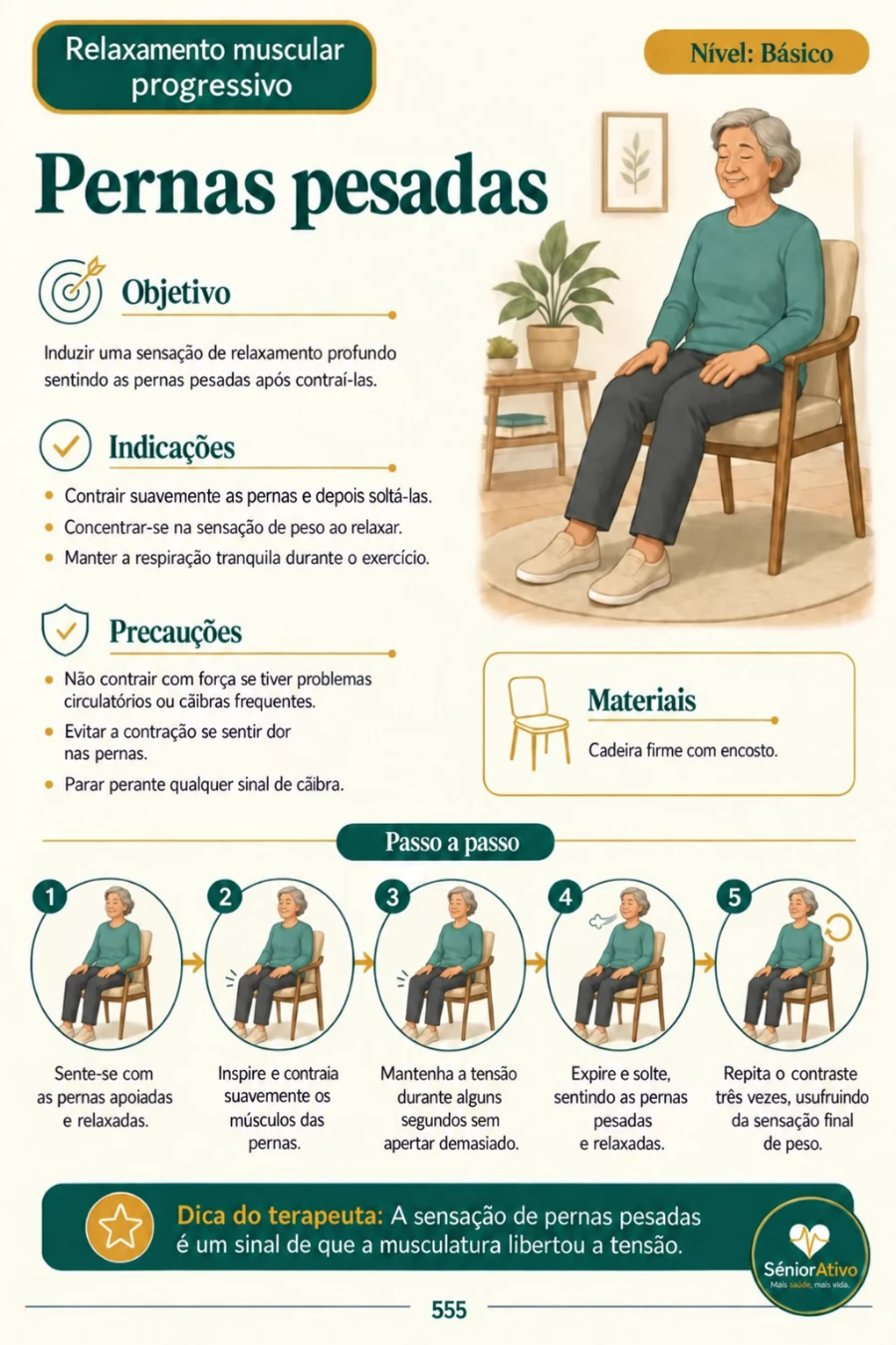 Ficha de respiração e relaxamento