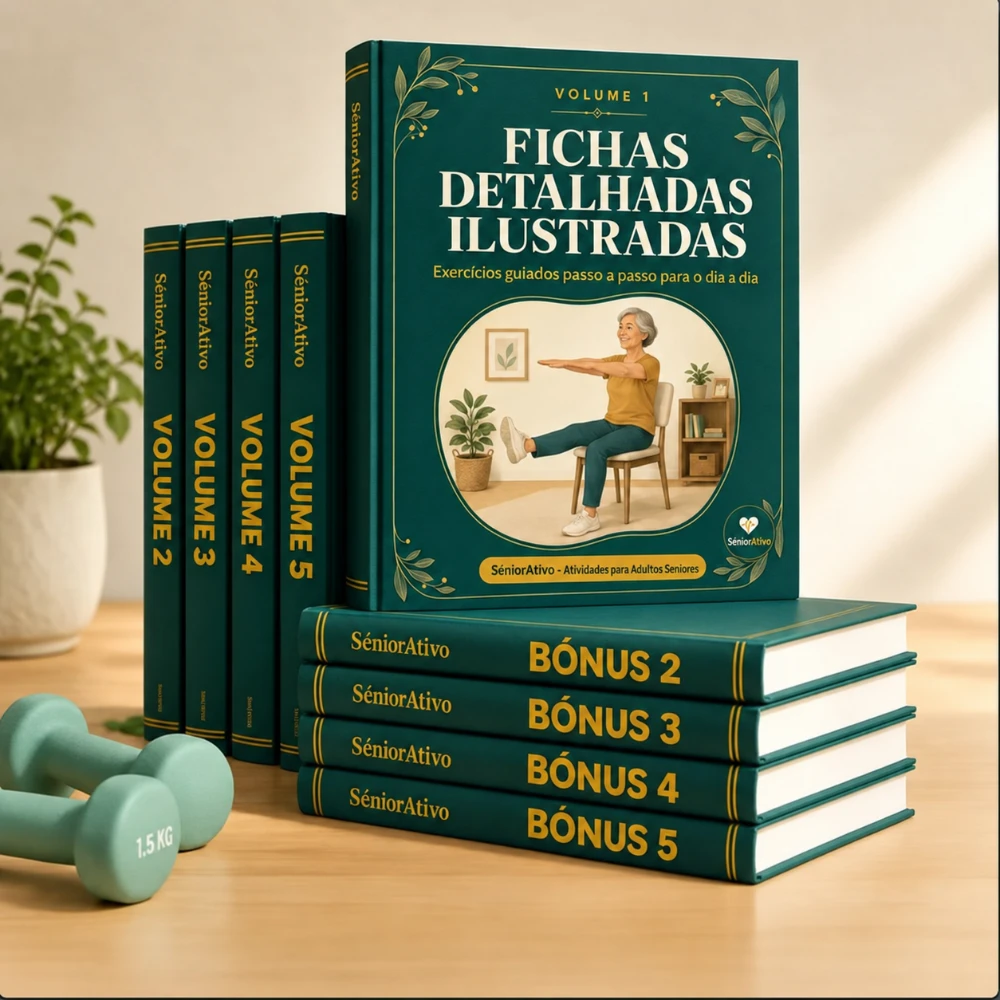 Coleção de 5 volumes SéniorAtivo